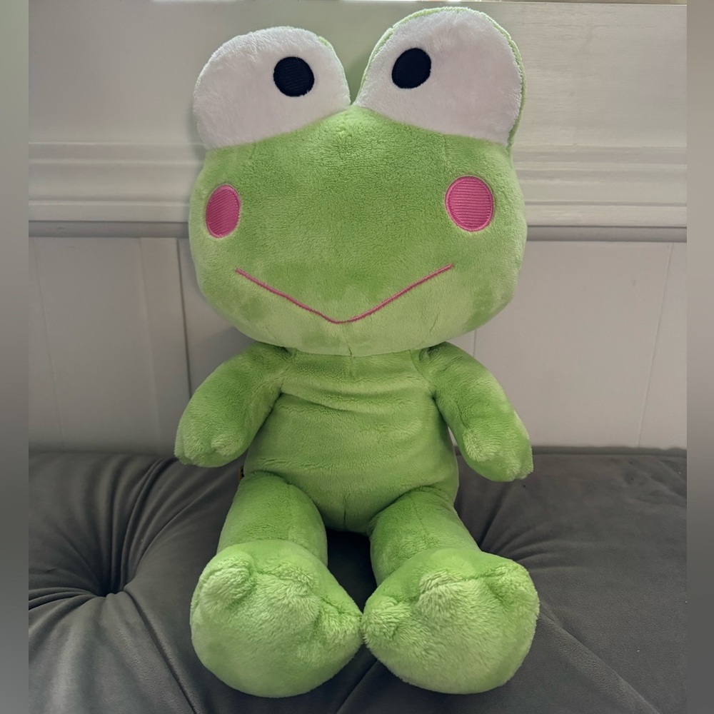 Build-A-Bear Keroppi 50th Anniversary Hello Kitty Sanrio Bottom Tag Intact 2010